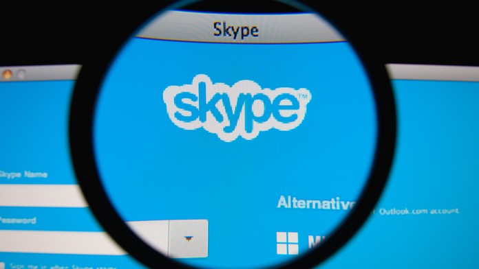 Skype- ilustračná snímka. 