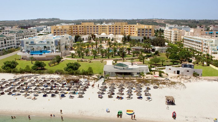 Hotel, v ktorom sa odohral útok.