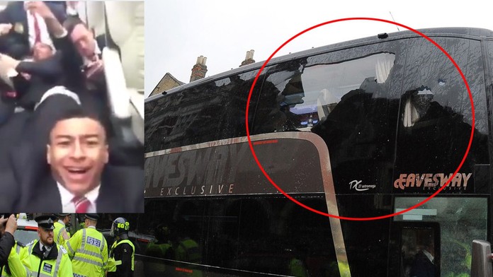 Útok na hráčov Manchester United