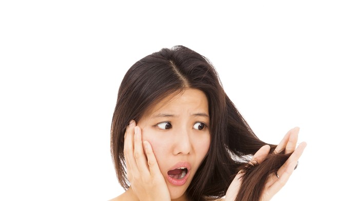 Zničené vlasy - ilustračná snímka