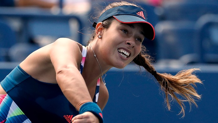 Na archívnej snímke z 30. augusta 2016 srbská tenistka Ana Ivanovičová.