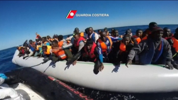 Záchranná akcia v Stredozemnom mori