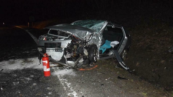 Nehoda pri Rimavskej Sobote.