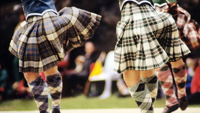 Škótske sukne - ilustračná snímka