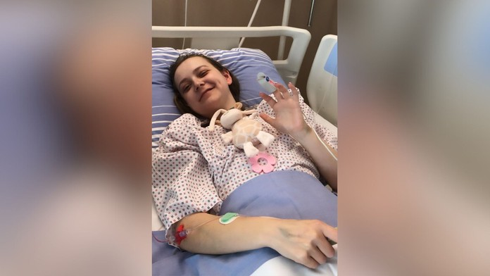 Diana v nemocnici po infarkte mozgu