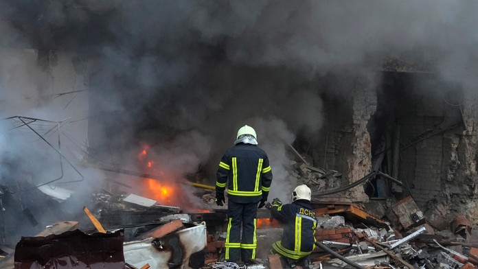 Rusko tvrdí, že škody v Kyjeve spôsobili zahraničná a ukrajinská protivzdušná obrana