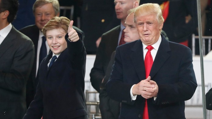Barron Trump s otcom Donaldom. 