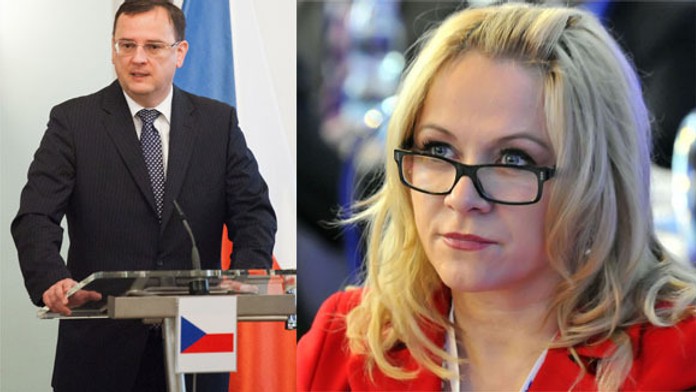 Petr Nečas a Jana Nagyová