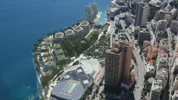 Monako sa rozrastá do mora.