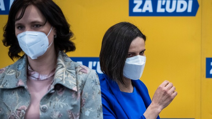 Veronika Remišová a Mária Kolíková