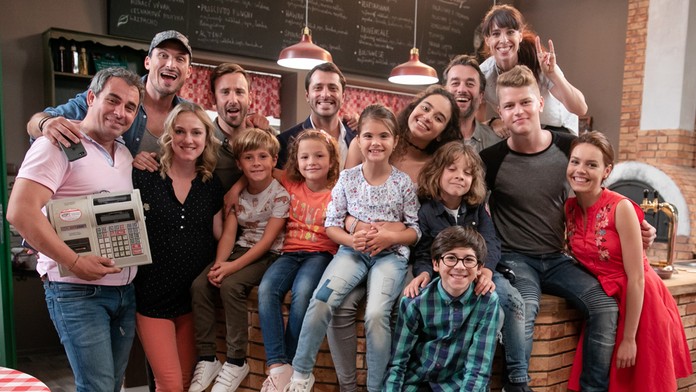 Anastasia Kuzminová na trati šprintu na 7,5 km v Oberhofe.