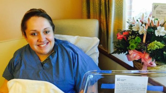 Katherine Kropasová netušila, že je tehotná.