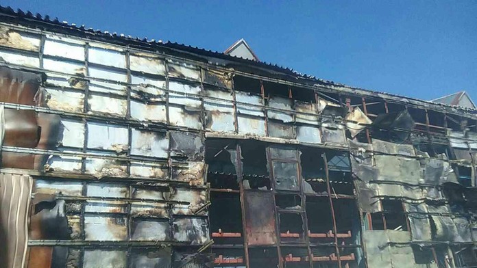 Požiar výrobnej haly v obci Malženice.