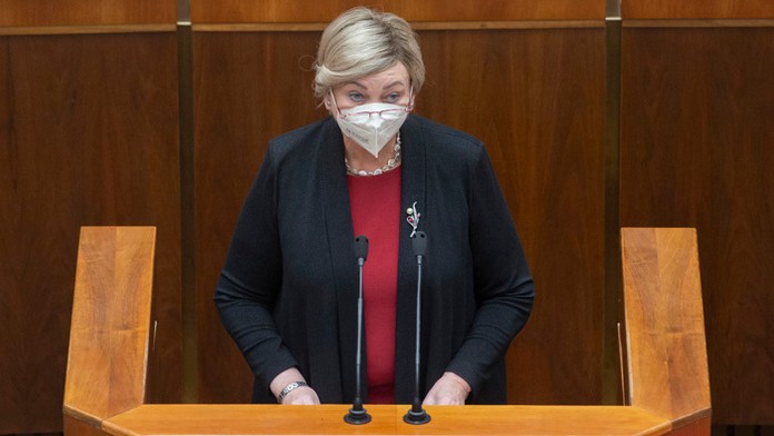 Poslankyňa Anna Záborská (OĽaNO).