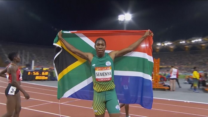 Juhoafrická bežkyňa Caster Semenya