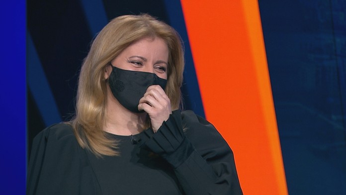 Prezidentka Zuzana Čaputová v štúdiu Na telo.