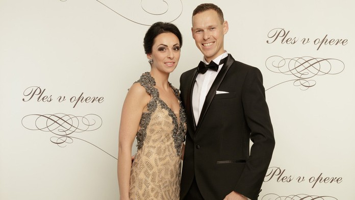 Matej Tóth s manželkou