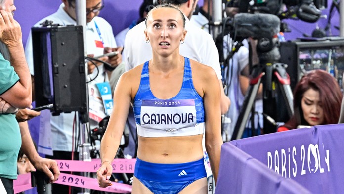 Gabriela Gajanová po semifinálovom behu na 800 metrov