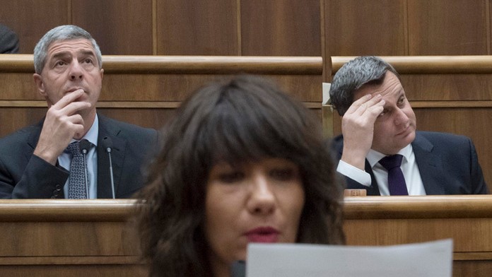 Predsedovia koaličných strán Béla Bugár (Most-Híd) a Andrej Danko (SNS).