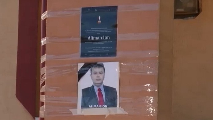 Trhlina v trupe vraku trajektu Estonia.