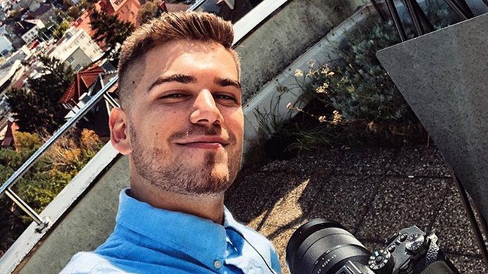 Tenista Rafael Nadal v semifinále Wimbledonu.