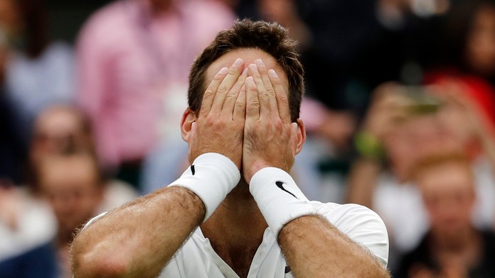 Juan Martin del Potro na archívnej snímke.