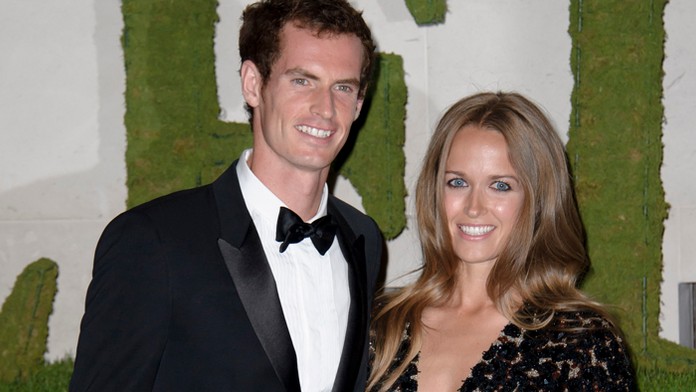 Andy Murray a jeho nastávajúca nevesta.