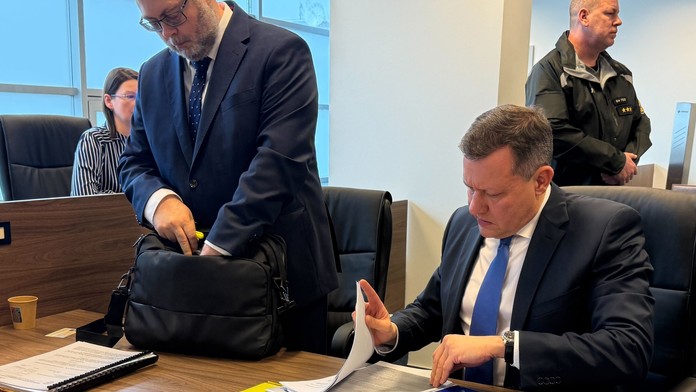 Daniel Lipšic na Najvyššom správnom súde. 