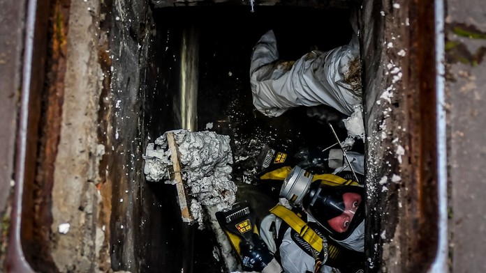 Volebná miestnosť v meste Minneapolis v štáte Minnesota.