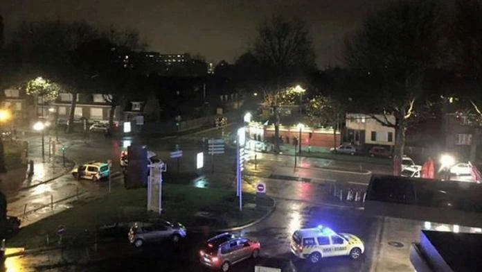 Zákrok v meste Roubaix.