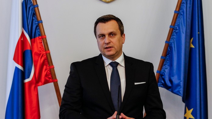 Na snímke predseda NRSR Andrej Danko