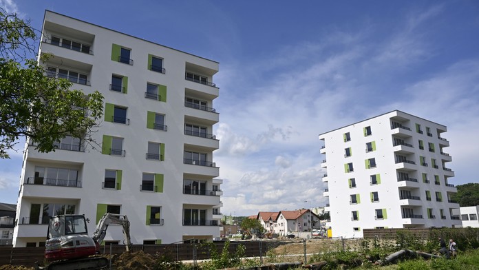 Výstavba nájomných bytov vo Vranove nad Topľou.