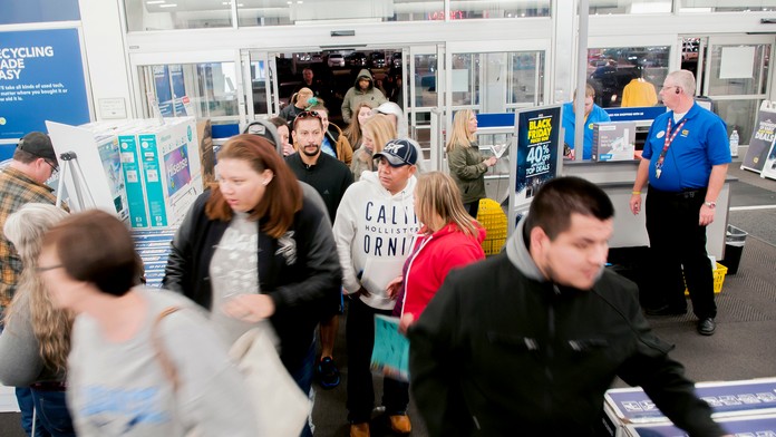 Davy počas Black Friday