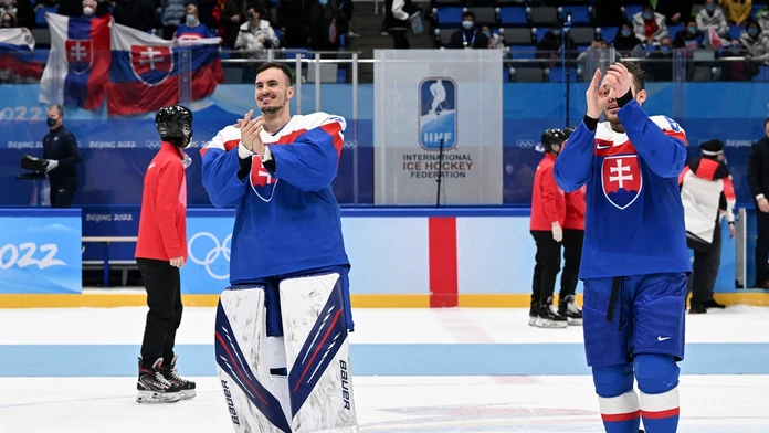 Patrik Rybár a Marko Daňo sa tešia zo zisku bronzu v Pekingu
