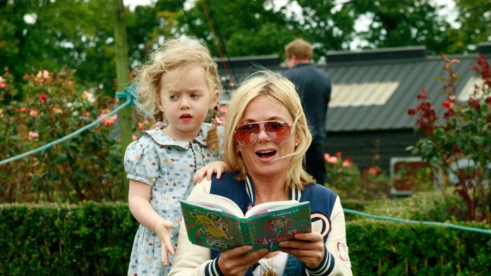 Geri Halliwell so svojou dcérou Blubell.