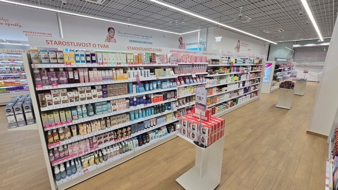 Predajňa Hebe v Prešove