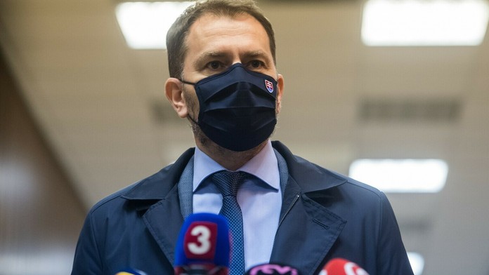Premiér Igor Matovič.