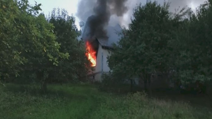 Požiar domu na Kysuciach.