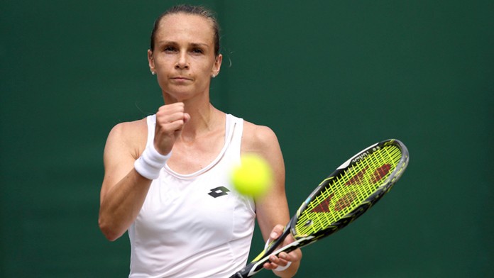 Magdaléna Rybáriková na Wimbledone.