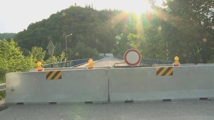 Most cez Ružín.