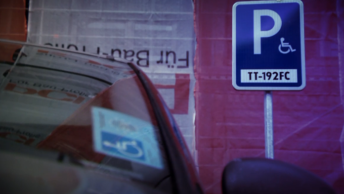 Miesto vyhradené pre zdravotne postihnuté osoby