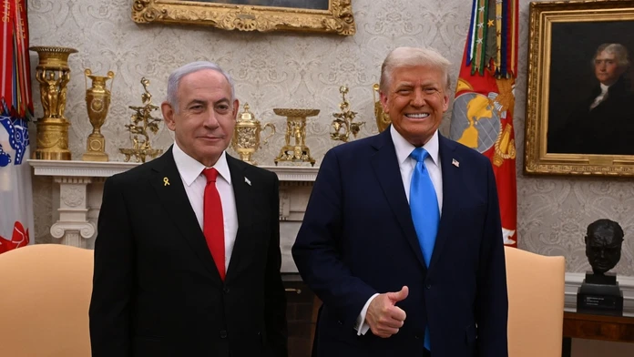 Plán USA prevziať kontrolu nad Pásmom Gazy sa všetkým ohromne páči, vyhlásil Trump