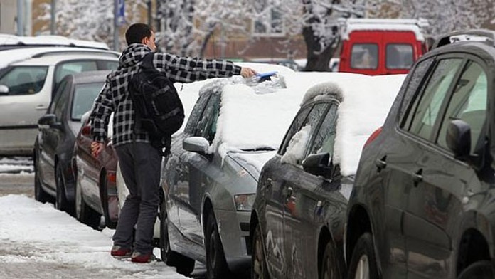 Zima dorazila do Česka