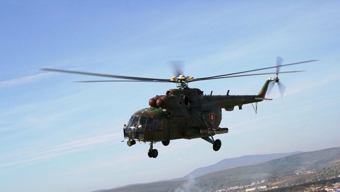 Vojenský vrtuľník MI - 17