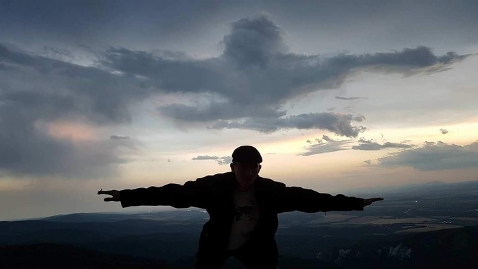 Optická ilúzia na oblohe. 