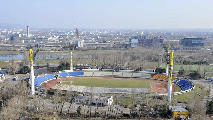 Štadión na Pasienkoch v Bratislave.