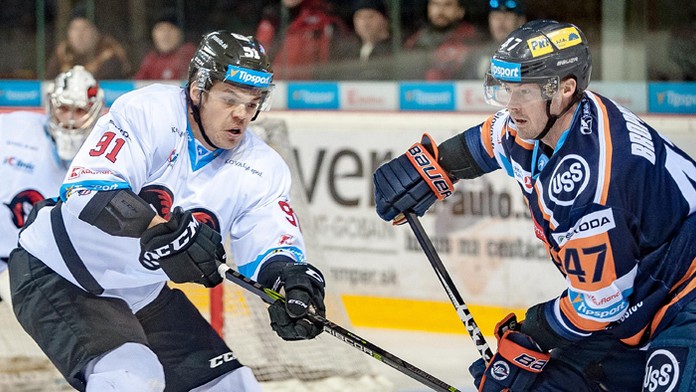 Martin Nemčík (Banská Bystrica) a Evan Brophey (Košice).