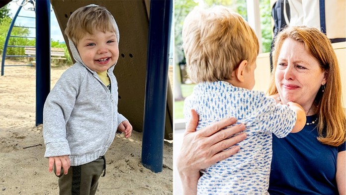 Malý Sonny vďaka transplantácii žije rovnako ako jeho rovesníci. 