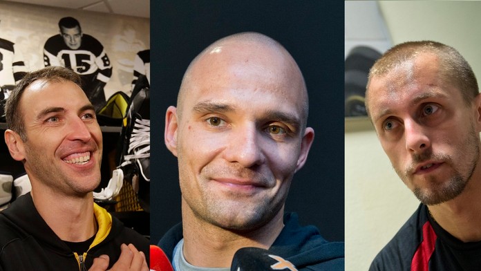 Zdeno Chára, Andrej Sekera, Jaroslav Halák