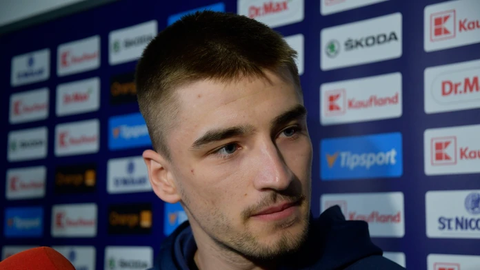 Útočník Róbert Lantoši na zraze reprezentácie počas prípravy pred MS.